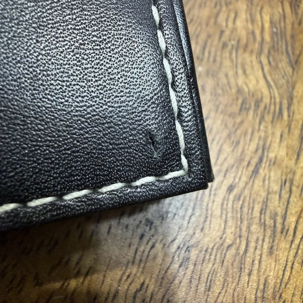 Breitling Leather Golf Score Card Book With Pencil RARE